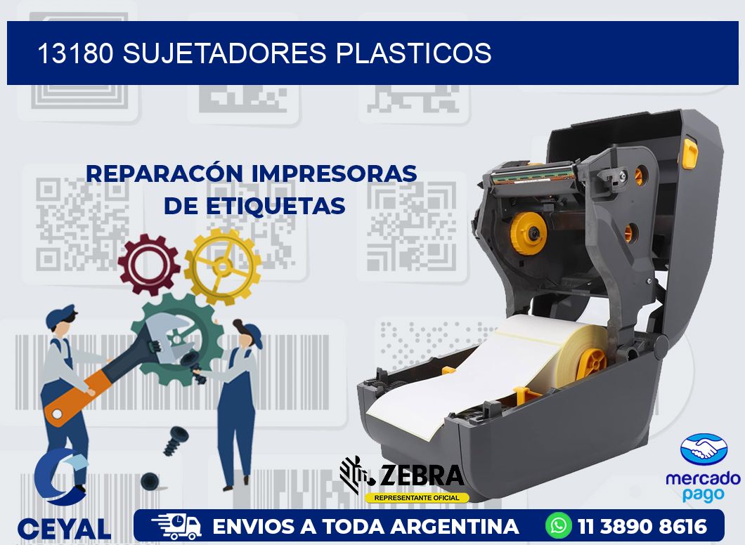 13180 SUJETADORES PLASTICOS