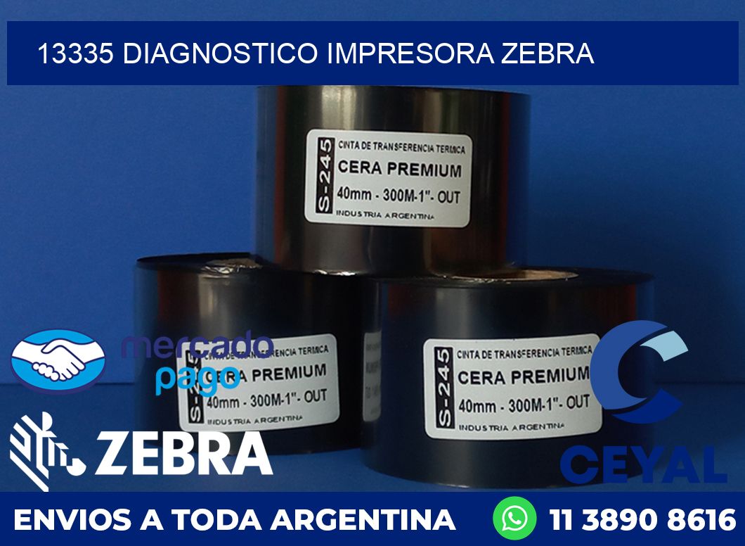 13335 DIAGNOSTICO IMPRESORA ZEBRA