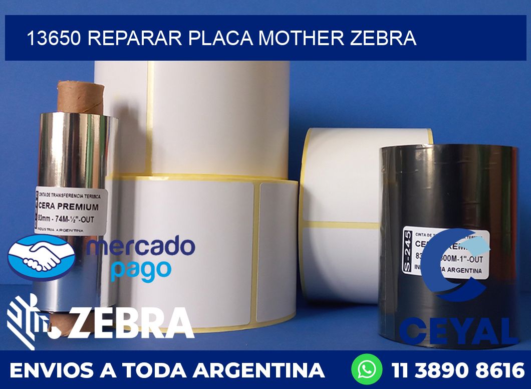 13650 REPARAR PLACA MOTHER ZEBRA
