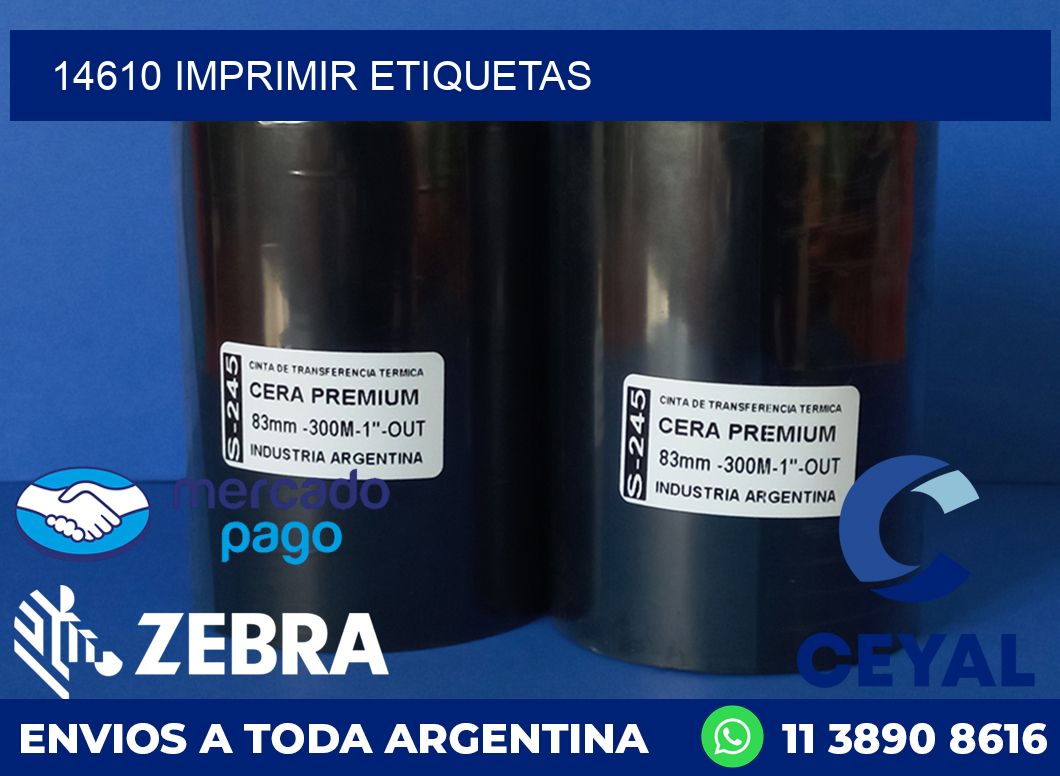 14610 IMPRIMIR ETIQUETAS