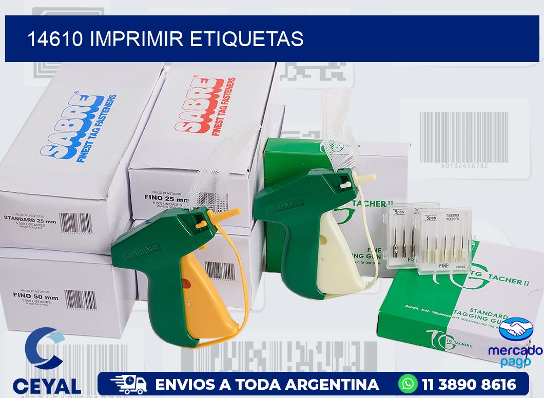 14610 IMPRIMIR ETIQUETAS