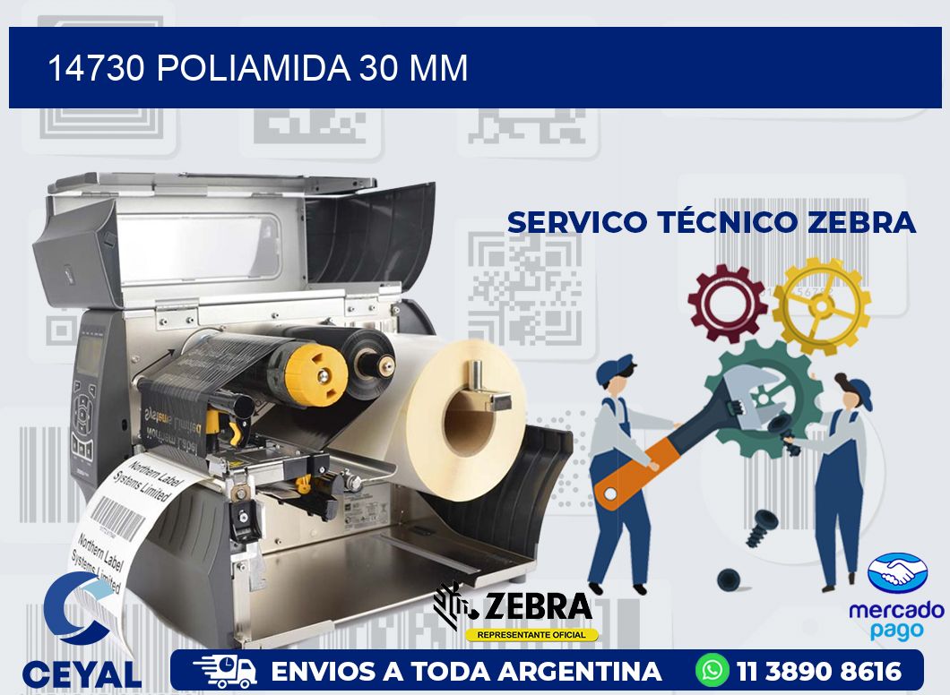 14730 POLIAMIDA 30 MM