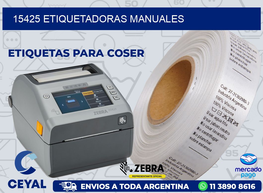 15425 ETIQUETADORAS MANUALES