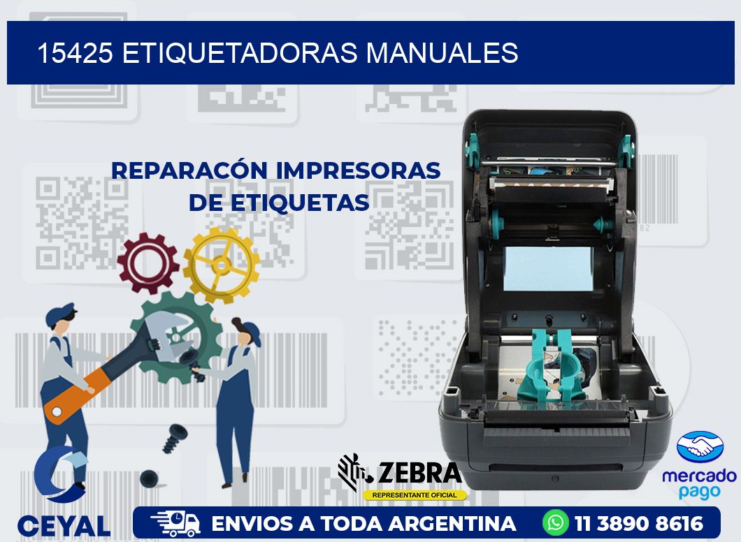 15425 ETIQUETADORAS MANUALES