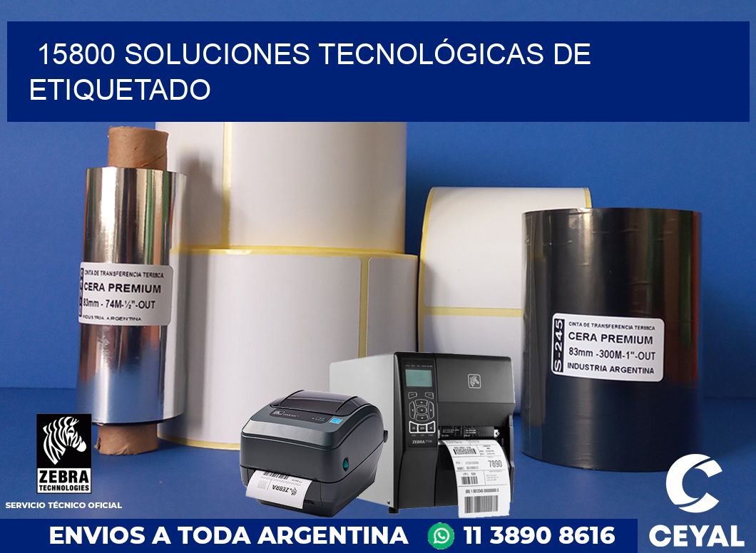 15800 SOLUCIONES TECNOLÓGICAS DE ETIQUETADO