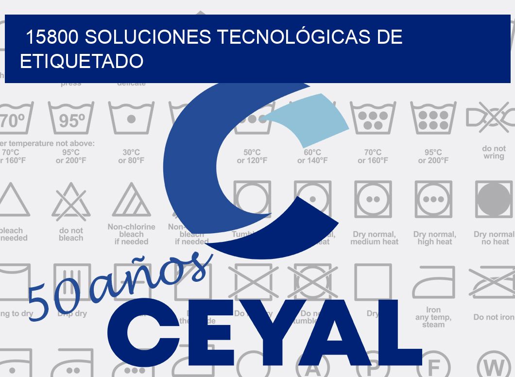 15800 SOLUCIONES TECNOLÓGICAS DE ETIQUETADO