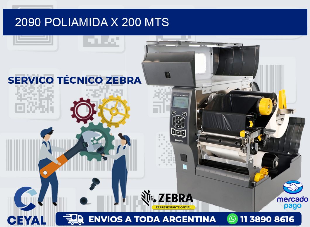 2090 POLIAMIDA X 200 MTS