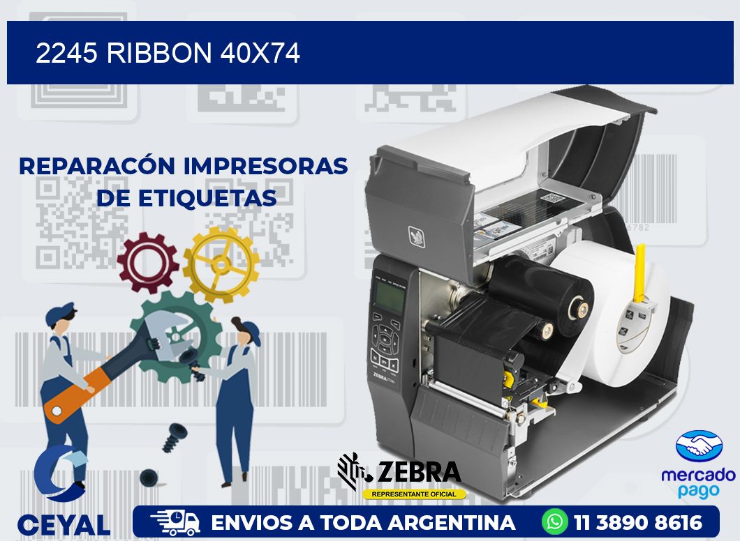 2245 RIBBON 40X74