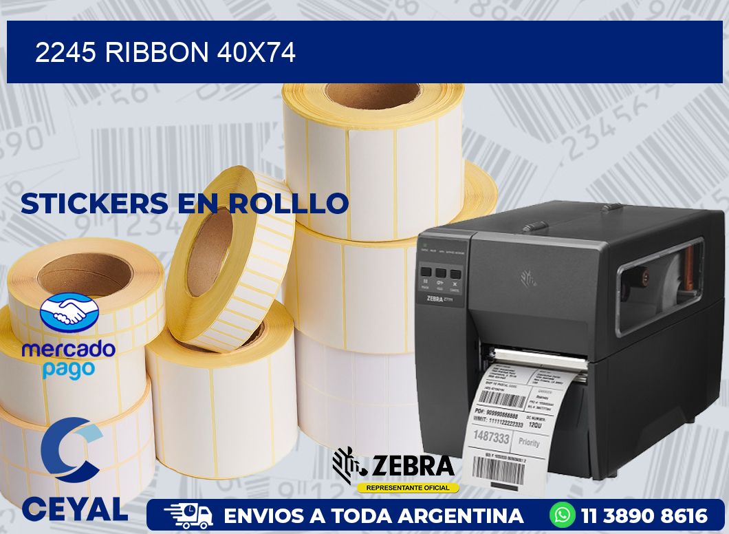 2245 RIBBON 40X74