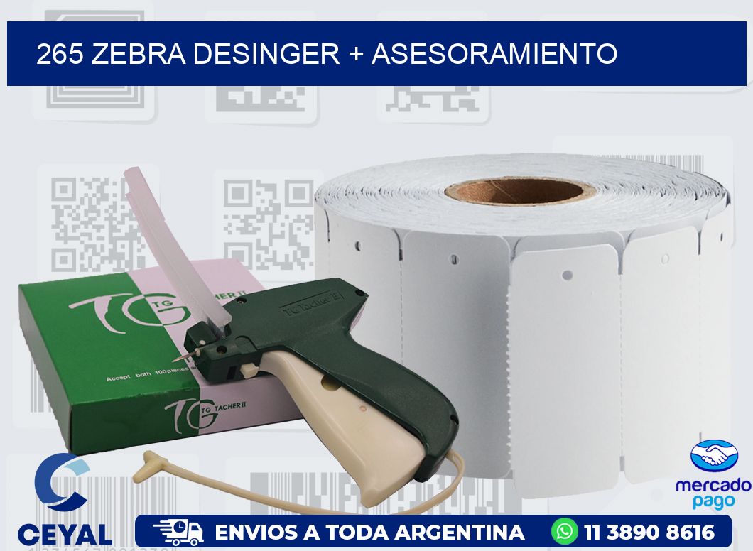 265 ZEBRA DESINGER + ASESORAMIENTO