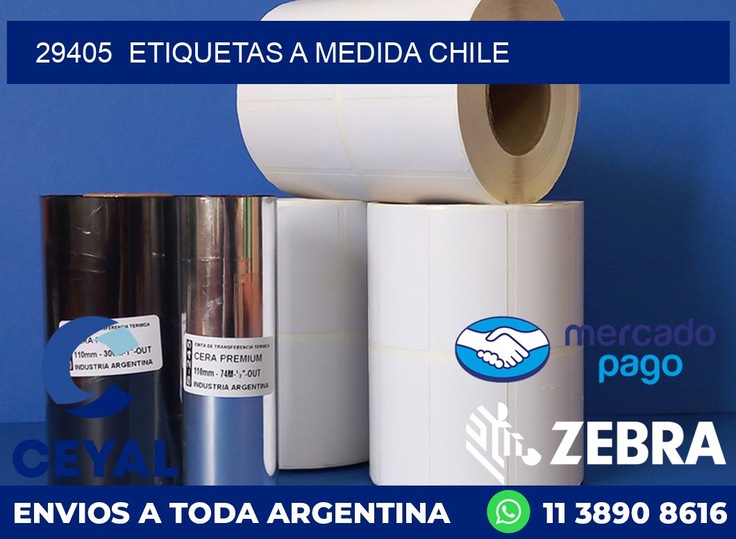 29405  ETIQUETAS A MEDIDA CHILE