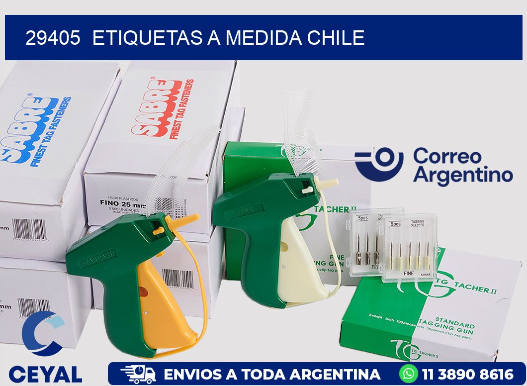 29405  ETIQUETAS A MEDIDA CHILE