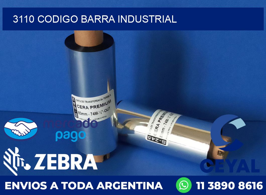 3110 CODIGO BARRA INDUSTRIAL