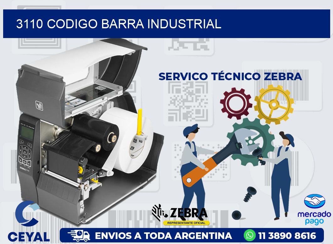 3110 CODIGO BARRA INDUSTRIAL