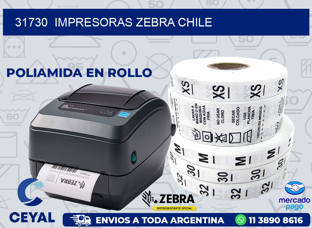 31730  IMPRESORAS ZEBRA CHILE