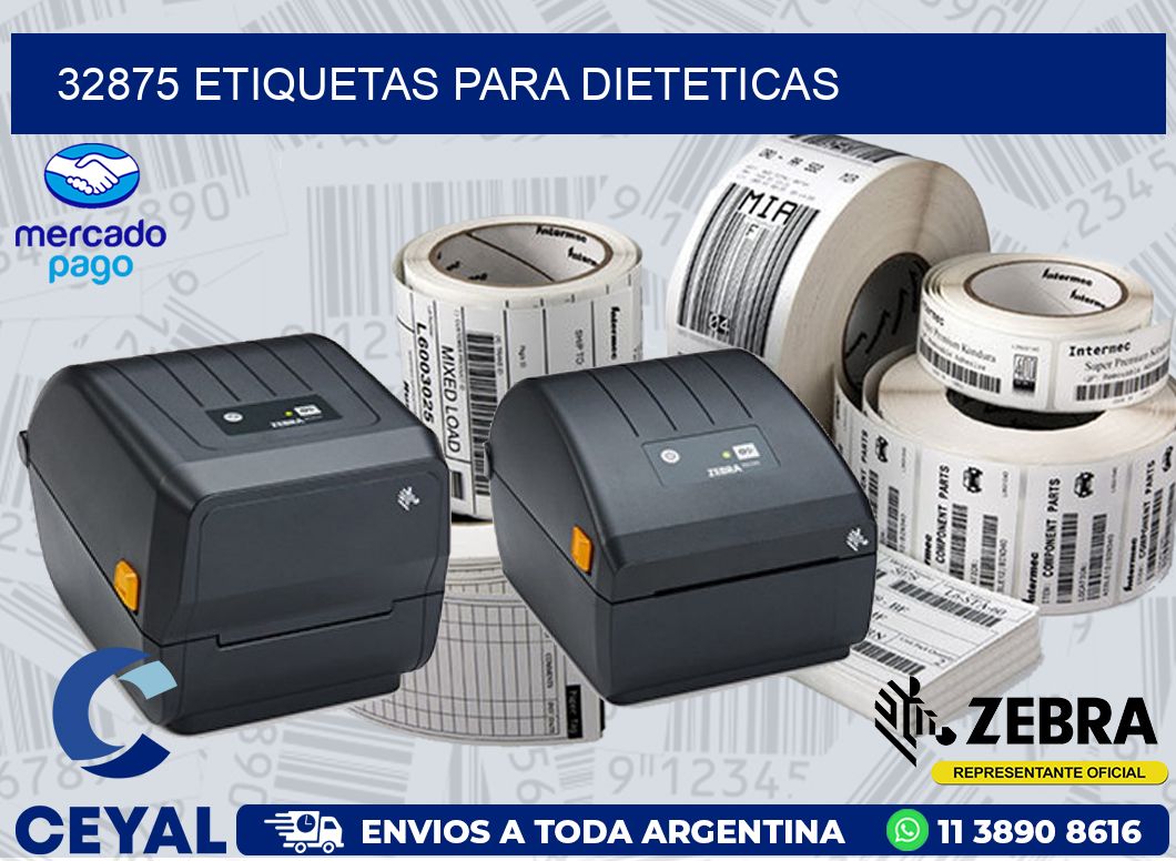 32875 ETIQUETAS PARA DIETETICAS