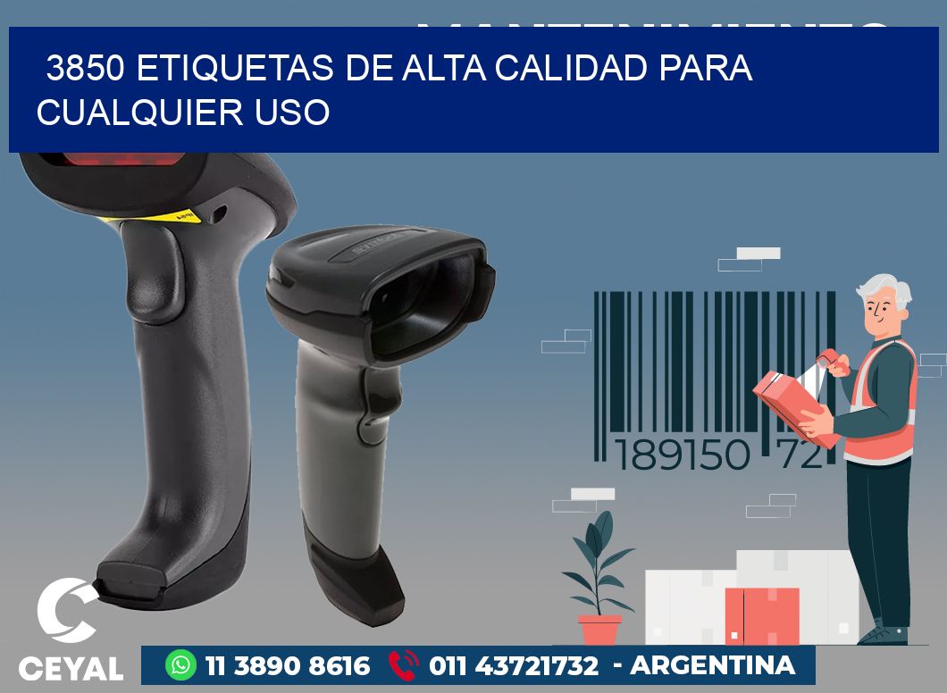 3850 ETIQUETAS DE ALTA CALIDAD PARA CUALQUIER USO