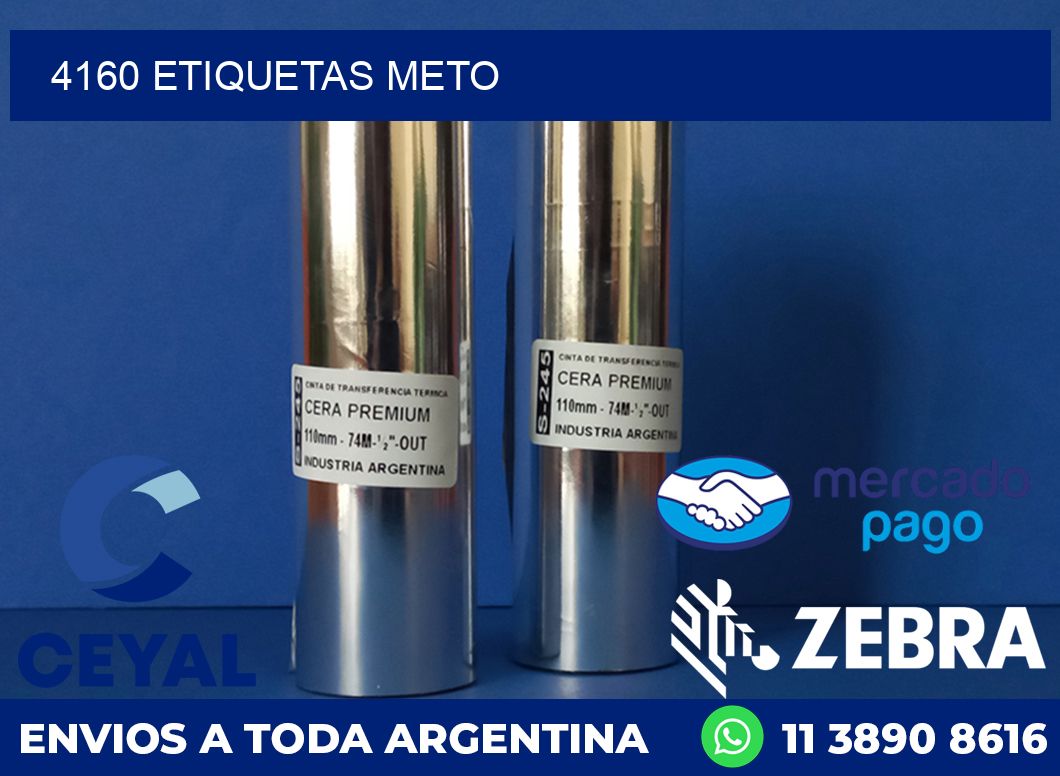 4160 ETIQUETAS METO