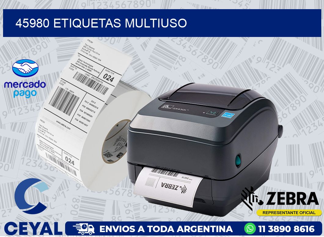 45980 ETIQUETAS MULTIUSO