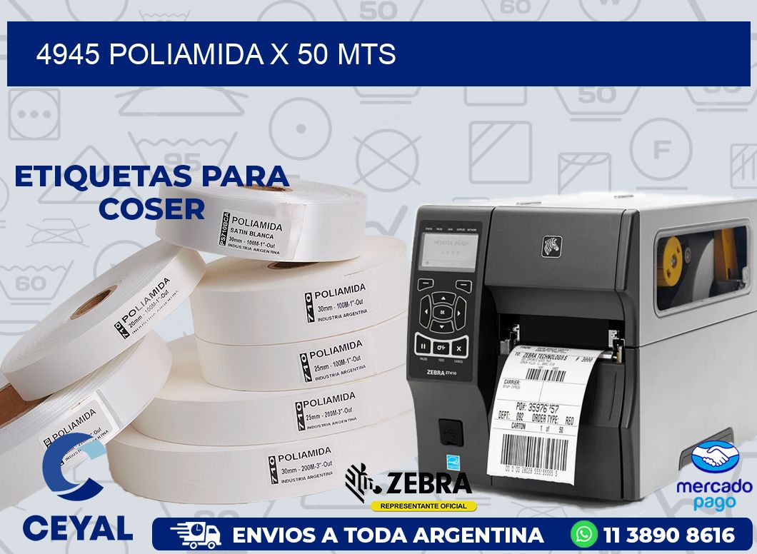 4945 POLIAMIDA X 50 MTS