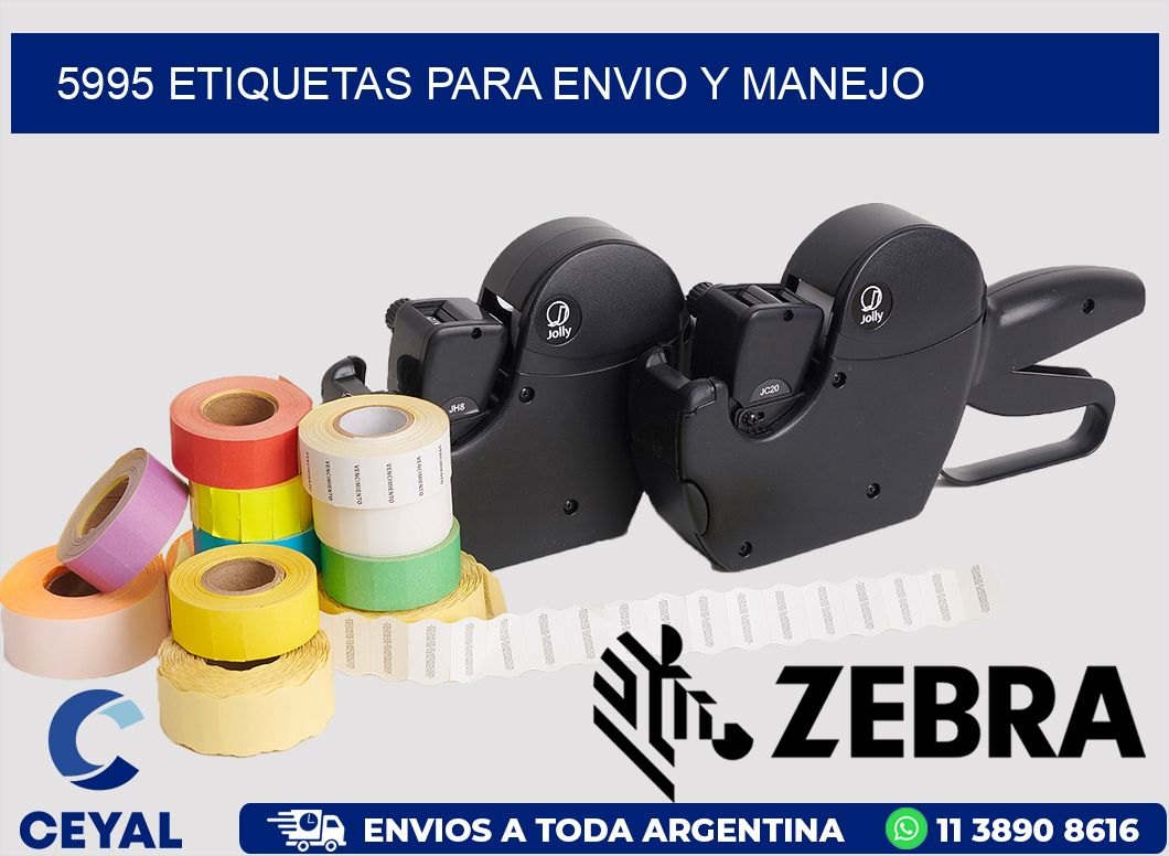 5995 ETIQUETAS PARA ENVIO Y MANEJO