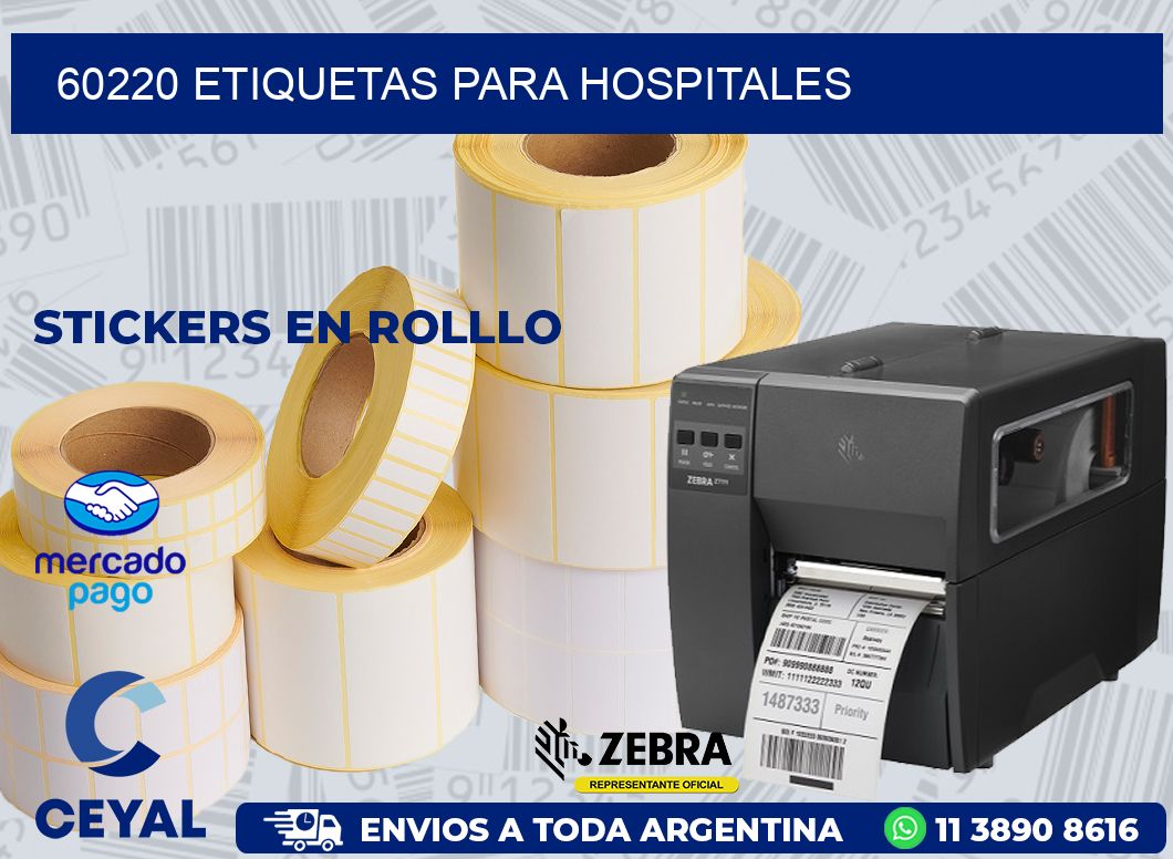 60220 ETIQUETAS PARA HOSPITALES