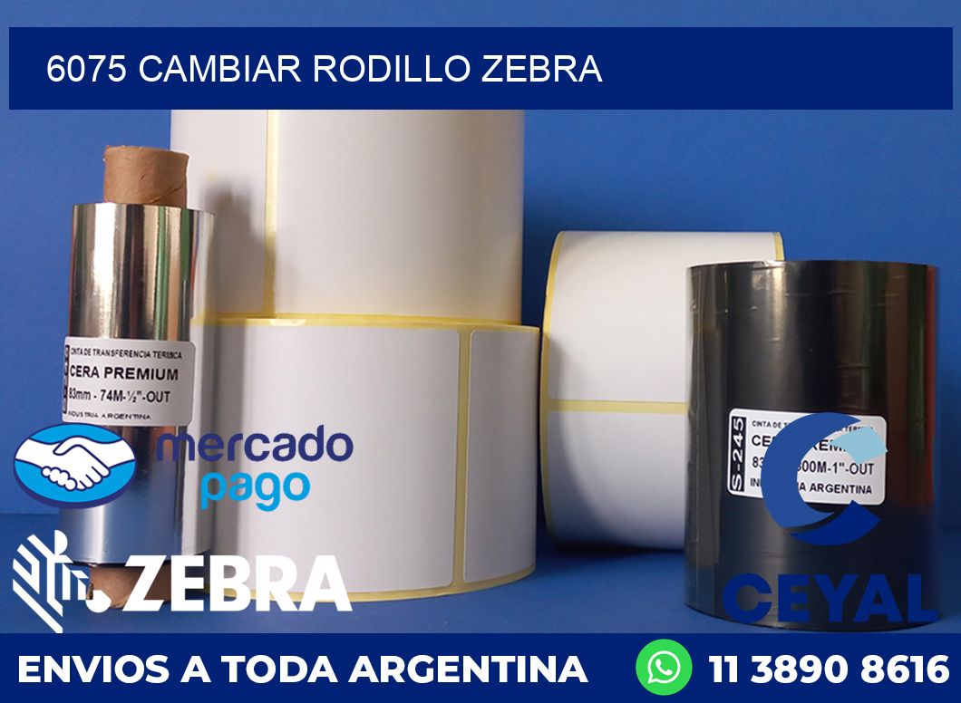 6075 CAMBIAR RODILLO ZEBRA