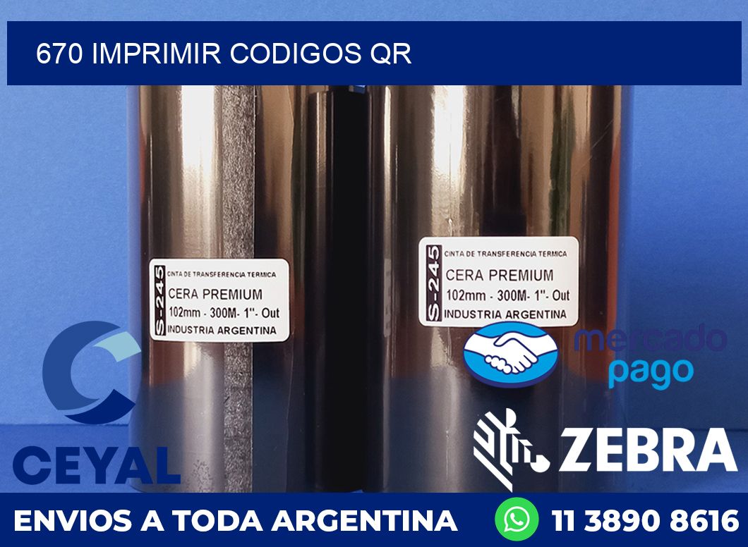 670 IMPRIMIR CODIGOS QR