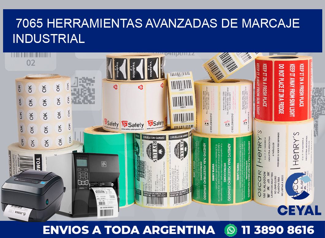 7065 HERRAMIENTAS AVANZADAS DE MARCAJE INDUSTRIAL