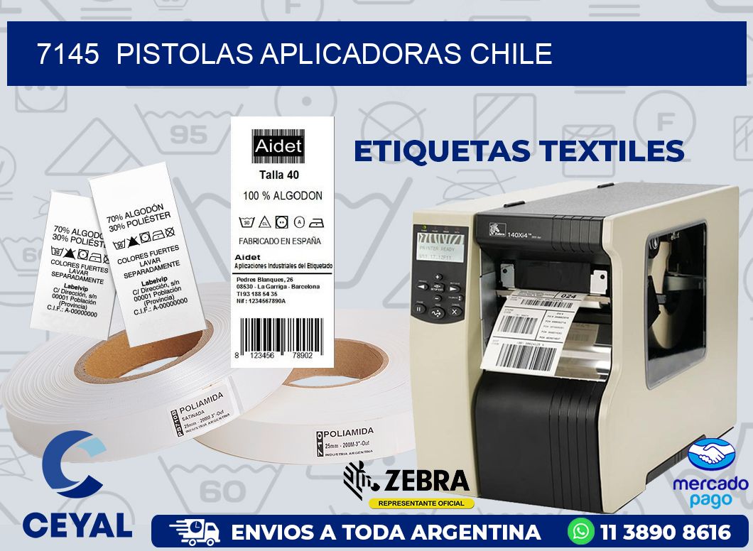 7145  PISTOLAS APLICADORAS CHILE