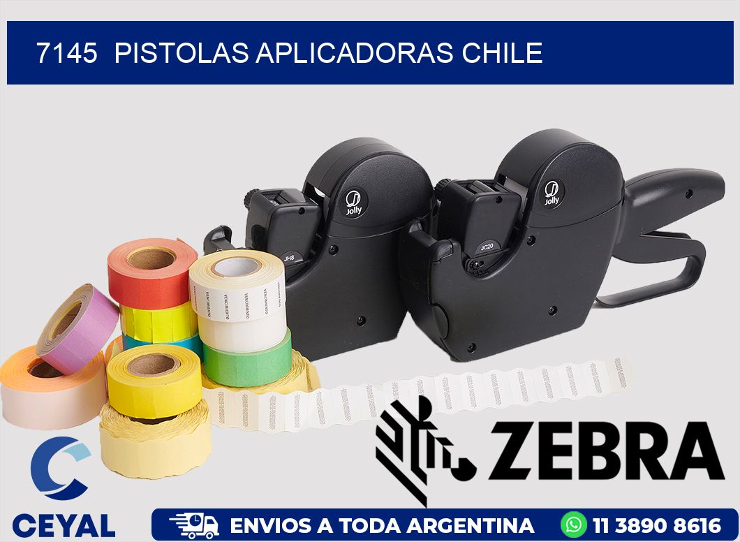 7145  PISTOLAS APLICADORAS CHILE