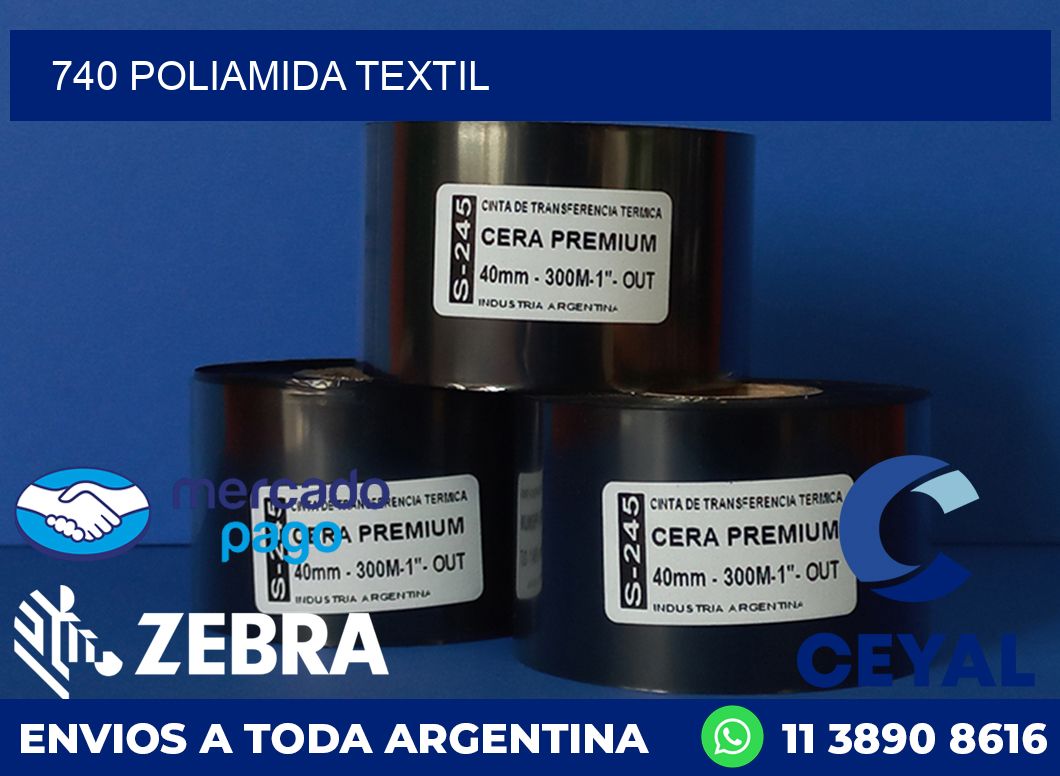 740 POLIAMIDA TEXTIL
