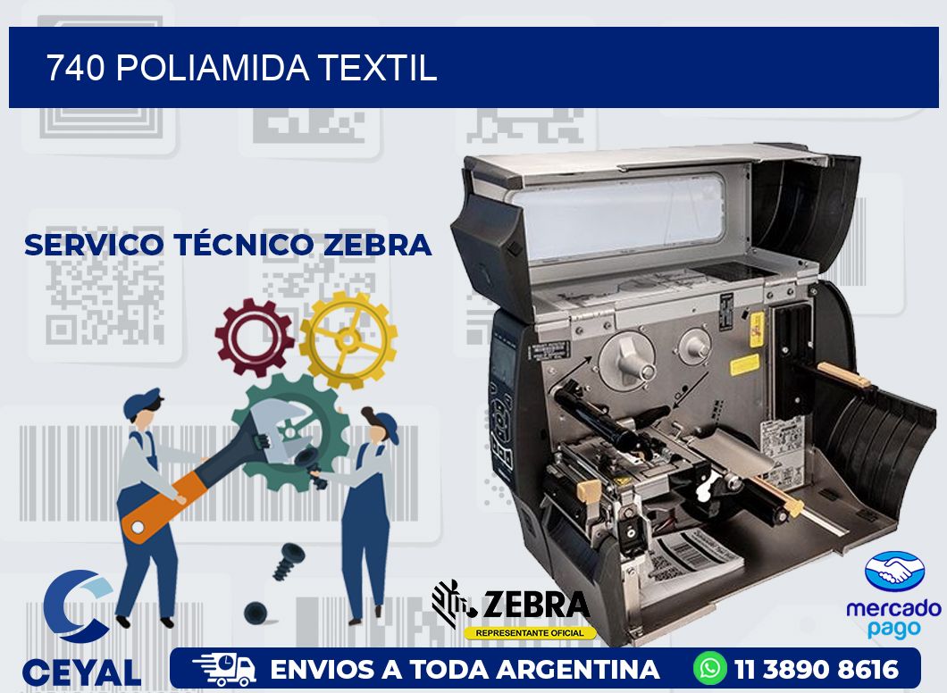 740 POLIAMIDA TEXTIL