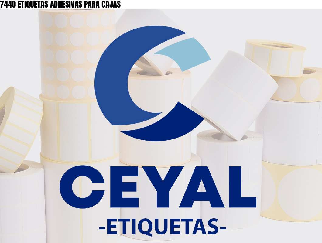 7440 ETIQUETAS ADHESIVAS PARA CAJAS