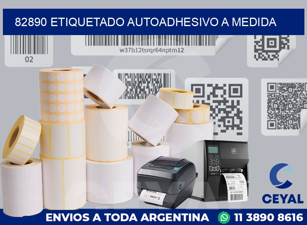 82890 ETIQUETADO AUTOADHESIVO A MEDIDA