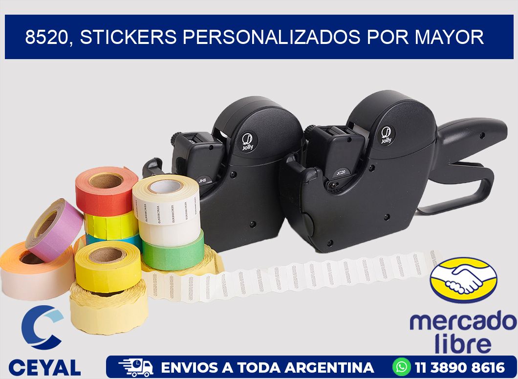 8520, stickers personalizados por mayor