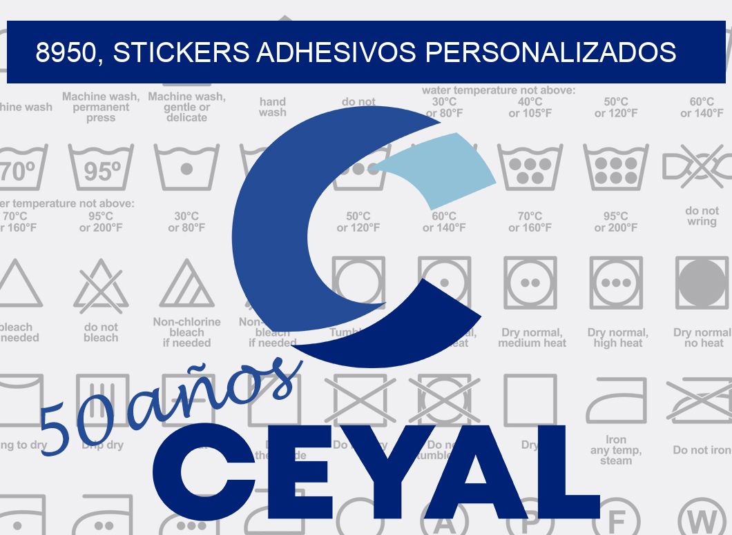 8950, stickers adhesivos personalizados