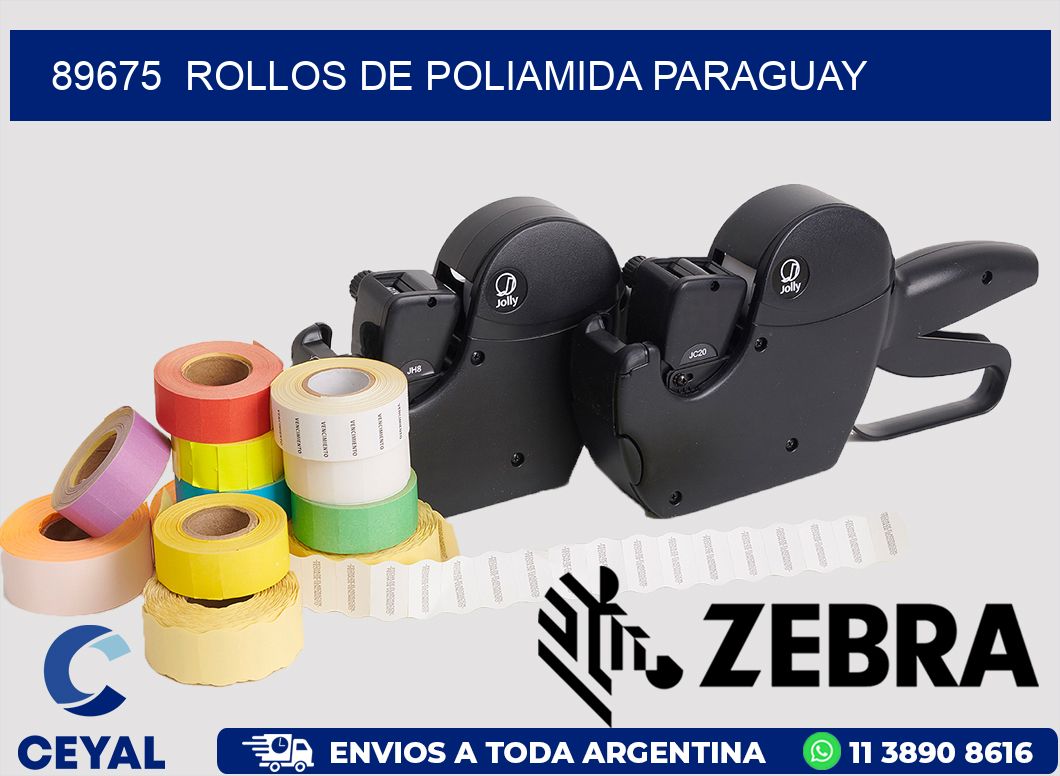 89675  ROLLOS DE POLIAMIDA PARAGUAY