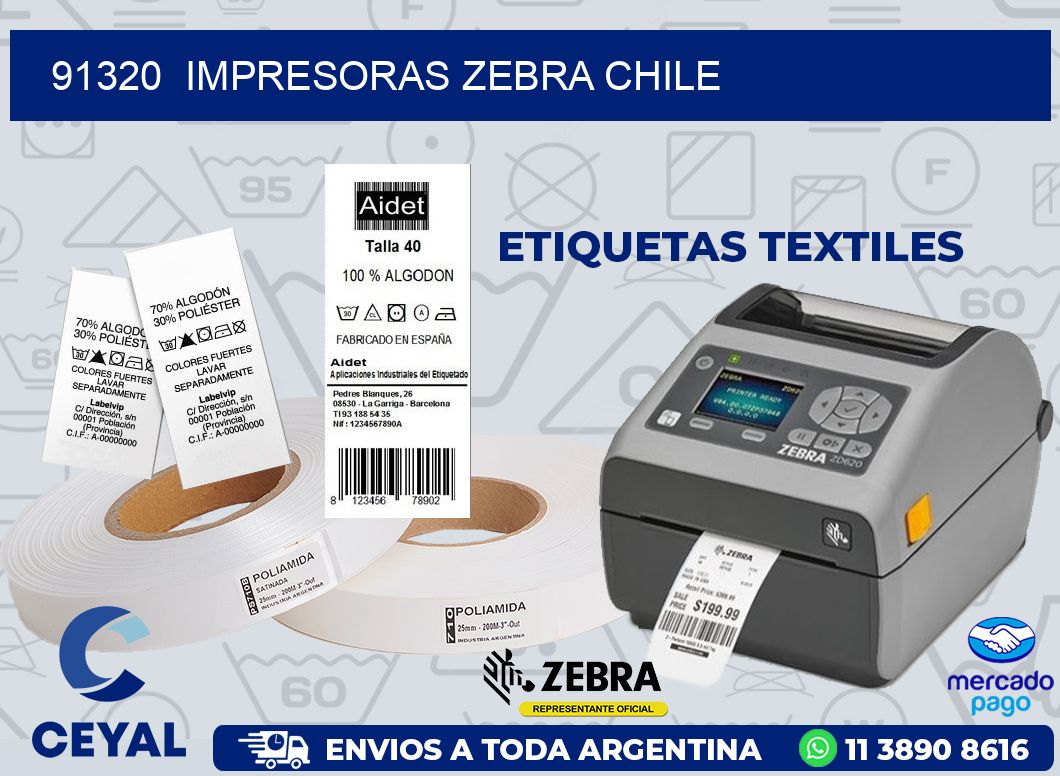 91320  IMPRESORAS ZEBRA CHILE
