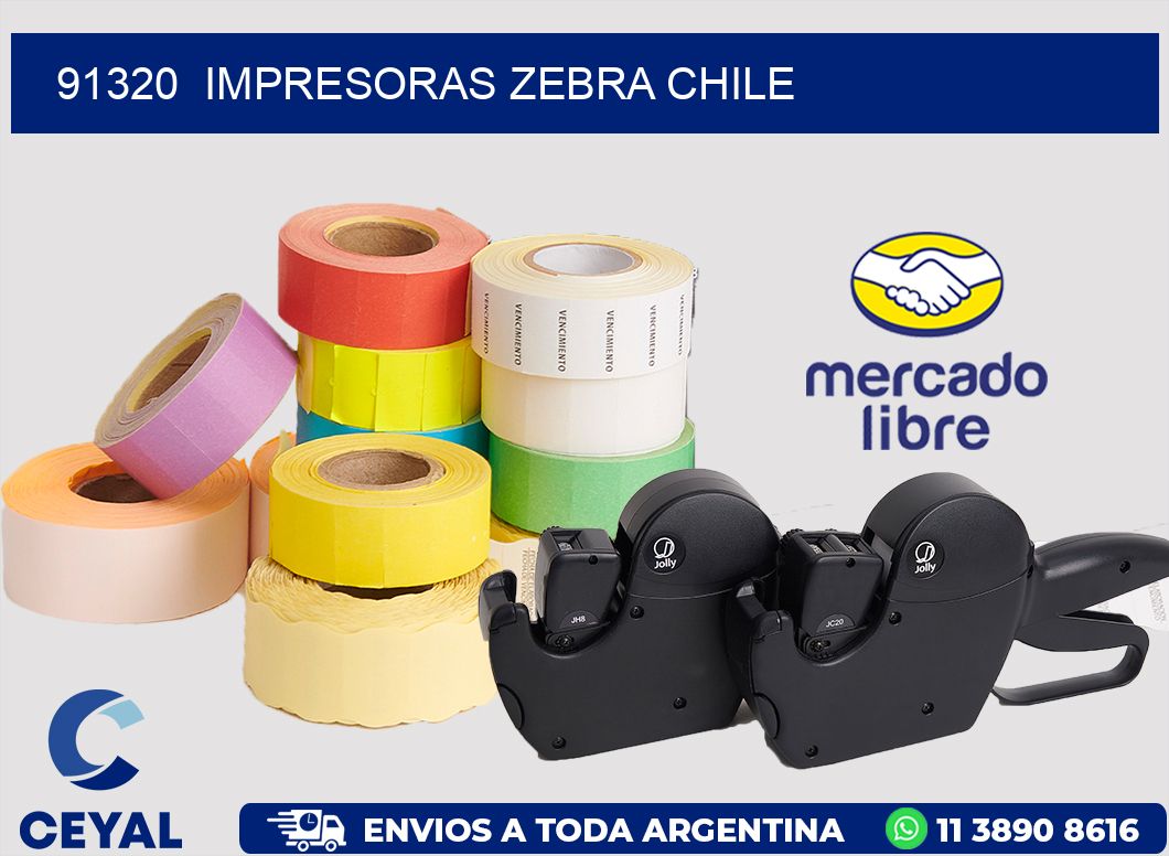 91320  IMPRESORAS ZEBRA CHILE