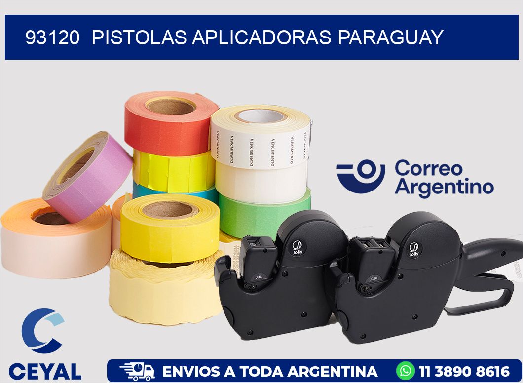 93120  PISTOLAS APLICADORAS PARAGUAY