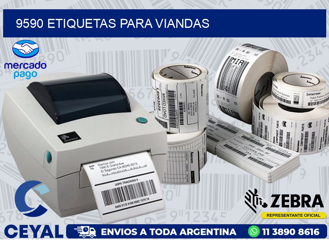 9590 ETIQUETAS PARA VIANDAS