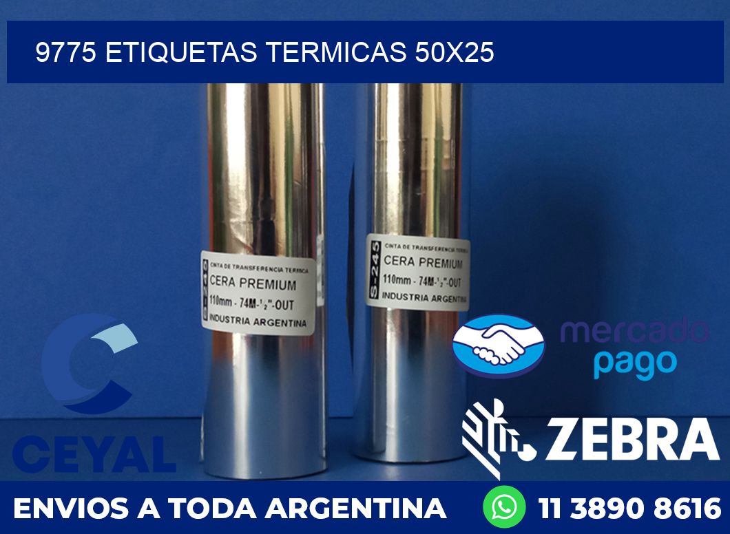 9775 ETIQUETAS TERMICAS 50X25