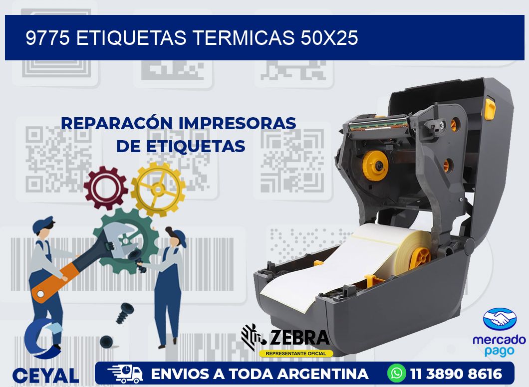 9775 ETIQUETAS TERMICAS 50X25