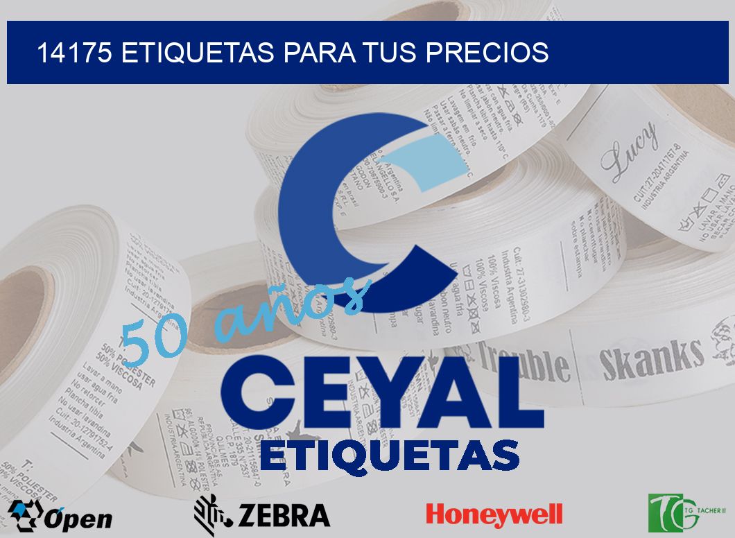 14175 ETIQUETAS PARA TUS PRECIOS