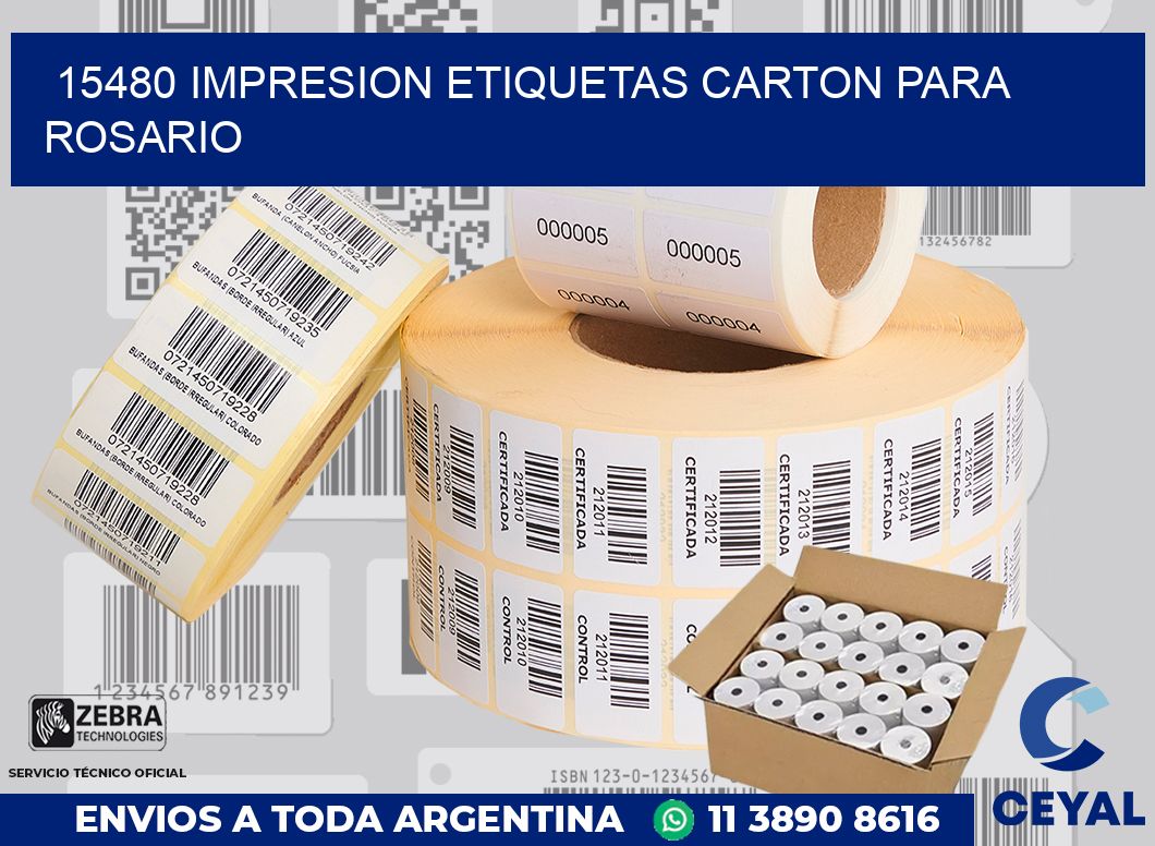 15480 IMPRESION ETIQUETAS CARTON PARA ROSARIO