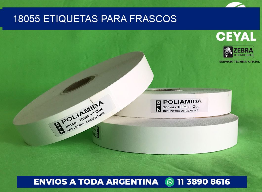 18055 ETIQUETAS PARA FRASCOS