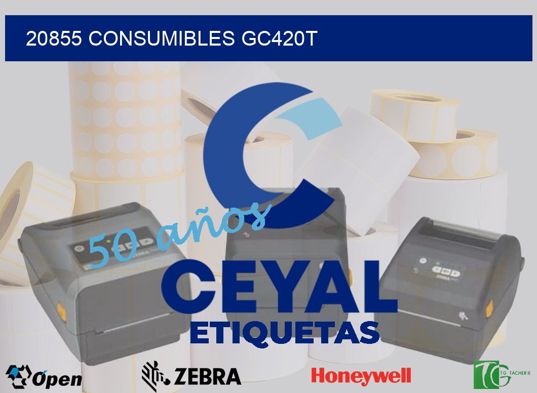20855 CONSUMIBLES GC420T