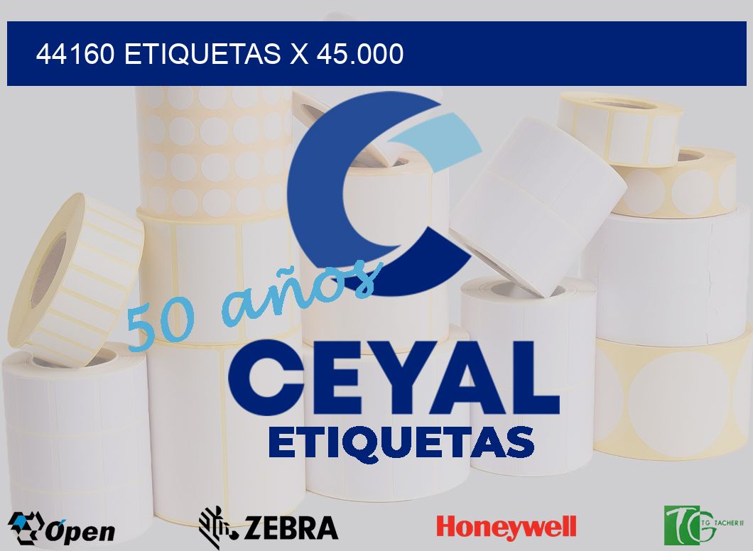 44160 Etiquetas x 45.000