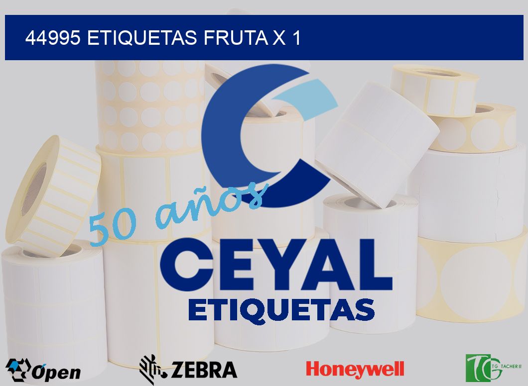 44995 etiquetas fruta x 1